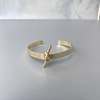 Bracelete Nó Metal trabalhado Banhado a Ouro - comprar online