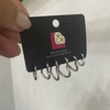 Kit 3 Argolas Coração Banhado a Prata - comprar online