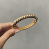 Bracelete Trançado Banhado a Ouro - comprar online