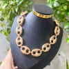 Choker Elos Inspiração Banhado a Ouro - comprar online