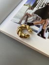 Piercing Fake Torcido Banhado a Ouro - comprar online