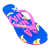 Chinelo Feminino Dupelô Banana - Disk Bananas - comprar online