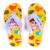 Chinelo Infantil Masculino Dupelô Filho de Peixe Peixinho é Amarela
