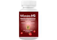 VITAMINA B12 1.000 mcg | Metilcobalamina | Sublingual | 30 cápsulas