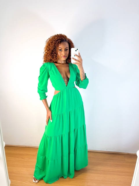 VESTIDO PARIS Verde 001933