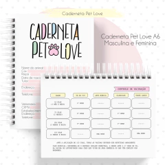 Caderneta pet dog basset - comprar online