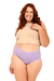 Kit de Calcinhas Plus Size de Algodão Cintura Alta Comum Lisa - Melô Lingerie - Varejo Online para Todo Brasil