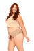 Imagem do Kit de Calcinhas Plus Size de Algodão Cós Embutido Lisa