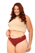 Kit de Calcinhas Plus Size de Algodão Comum Lisa - comprar online