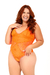 Body "Gabi" Plus Size com Arrastão e Renda Sem Bojo - Melô Lingerie - Varejo Online para Todo Brasil