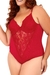 Body Plus Size Rendado Sem Bojo com Aro - comprar online