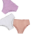 Kit com Calcinhas Infantis de Algodão Coloridas e Viés Colorido de Bolinhas - comprar online