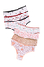 Imagem do Kit de Calcinhas Plus Size de Algodão Comum Estampada - Flora