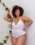 Body "Gabi" Plus Size com Arrastão e Renda Sem Bojo - loja online