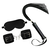 Kit Fetiche 3 em 1: Algema , Venda e Chicote Preto - comprar online