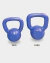 Kettlebell roxo emborrachado (queirobel), kettlebell 10kg e 8kg - comprar online