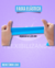 Faixa elástica de borracha resistente theraband elástico - azul leve - Flexibilizando - comprar online