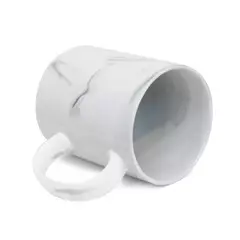 Caneca Mármore Cinza Live - comprar online