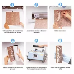Transfer Sublimatico Recor Coração Rom.2 30,5X30,5cm - comprar online