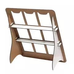 Expositor MDF 9 Canecas - Resinada - comprar online