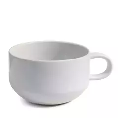 Bowl de Cerâmica com Alça Branco 500ml - Live