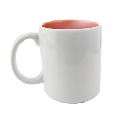Caneca Nacional com Interior Laranja