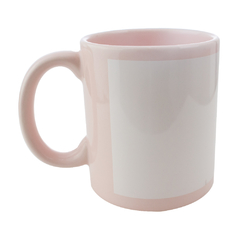 Caneca com Tarja Nacional Rosa