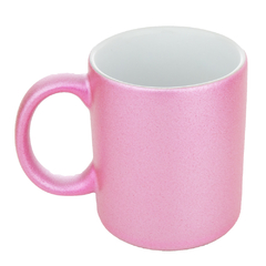 Caneca Glitter Rosa Nacional