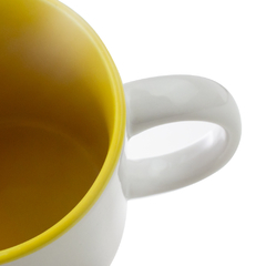 Caneca Live com Interior Amarelo - comprar online