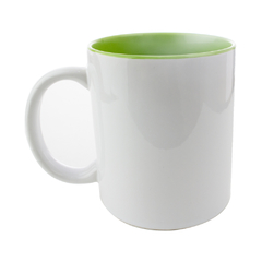 Caneca Live com Interior Verde