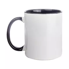 Caneca JKB Alça e Interior Preta