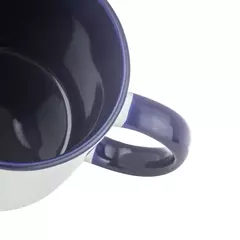 Caneca Mecolour com Alça e Interior Azul Escuro na internet