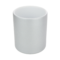 Caneca Glitter Live Prata - comprar online