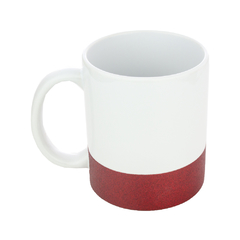 Caneca Base Glitter Live Vermelho