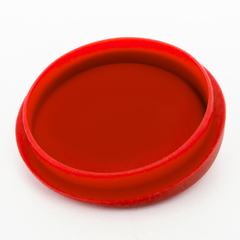 Tampa de Silicone para Canecas Vermelho - comprar online
