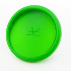 Tampa de Silicone para Canecas Verde