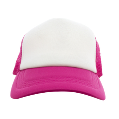 Boné Colorido com Frente Branca Pink - comprar online
