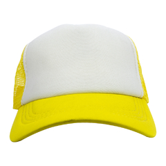 Boné Colorido com Frente Branca Amarelo - comprar online