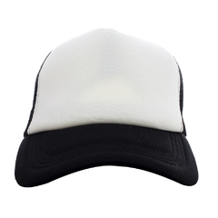 Boné Colorido com Frente Branca Preto - comprar online