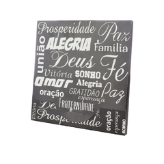 Caixa para Azulejo Estampa Prosperidade 15x15 cm - comprar online