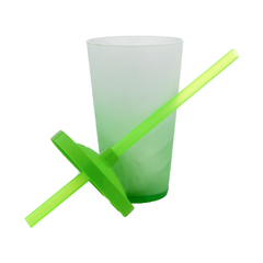 Copo Twister Degradê Fosco Verde - comprar online