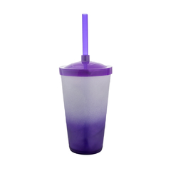 Copo Twister Degradê Fosco Roxo