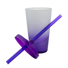 Copo Twister Degradê Fosco Roxo - comprar online