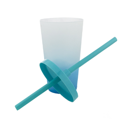 Copo Twister Degradê Fosco Azul Tiffany - comprar online
