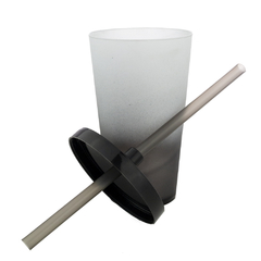 Copo Twister Degradê Fosco Preto - comprar online