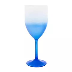 Taça de Vinho Degradê Fosca Azul