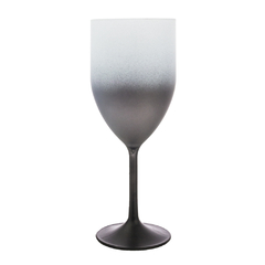 Taça de Vinho Degradê Fosca Preto