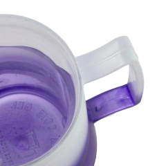 Caneca de Acrílico Gel Degradê Roxo 450ml na internet