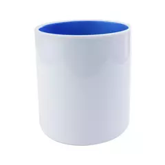 Caneca polimero interior azul royal - comprar online