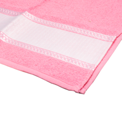 Toalha de rosto Rosa 45cm x 70cm para Sublimação - comprar online